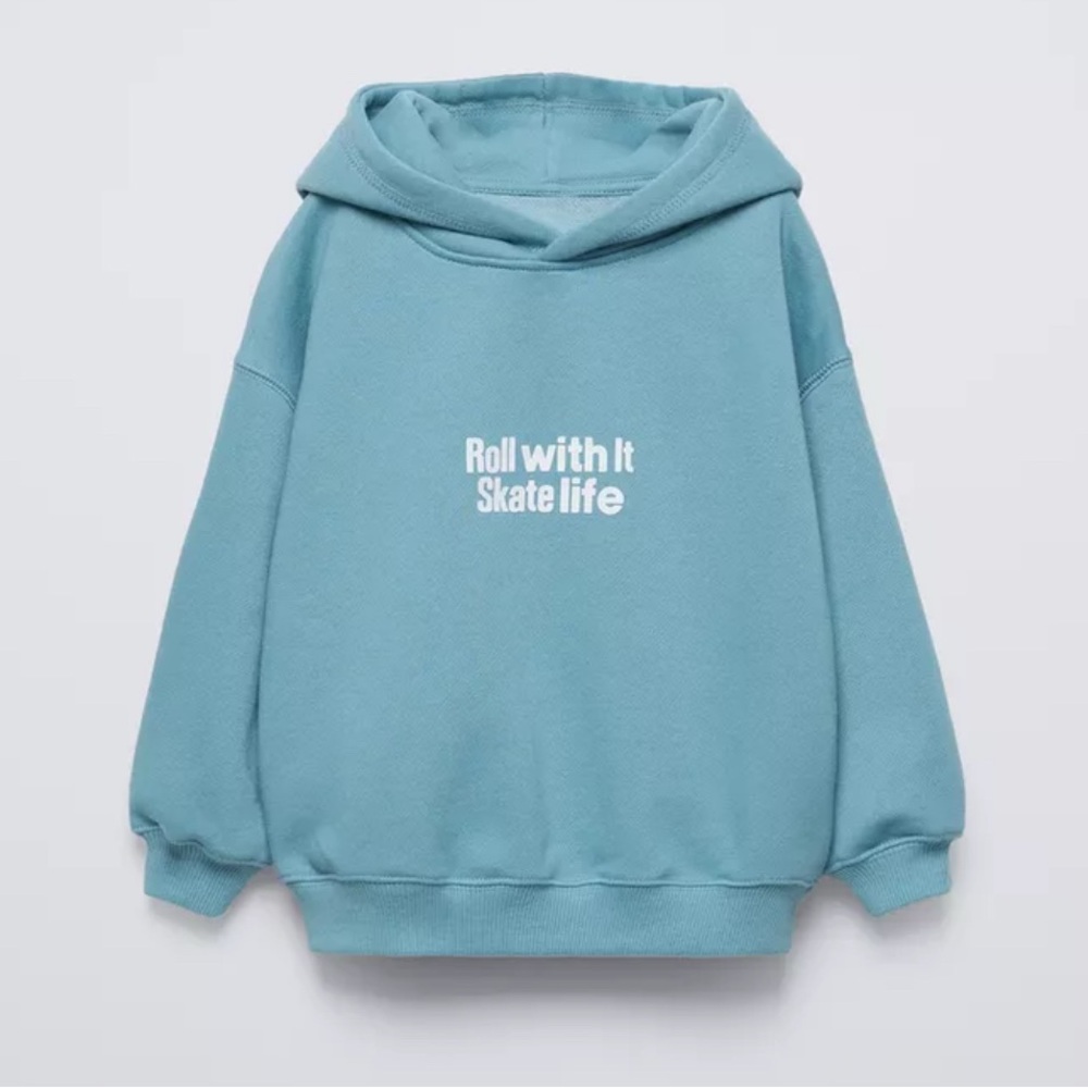 Zara Blue Kids Hoodie
